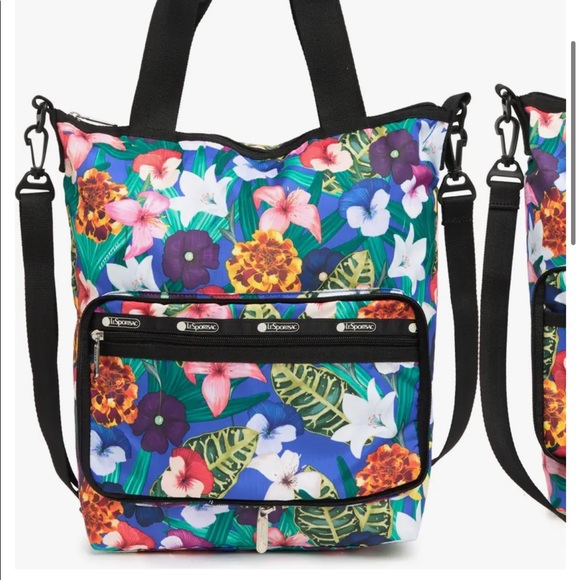 LESPORTSAC Packable Nylon Slim Tote Bag - Picture 1 of 9